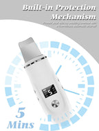 4-in-1 Ultrasonic Facial Skin Scrubber and Blackhead Remover