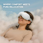 Smart Cooling Eye Massager with Vibration for Stress Relief