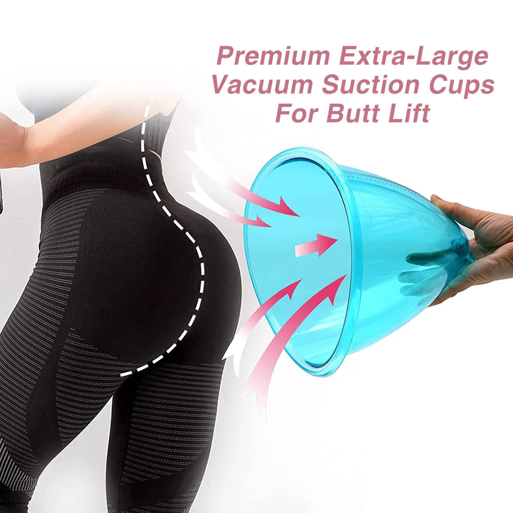 Vacuum Breast and Buttock Enhancement Massage Cups