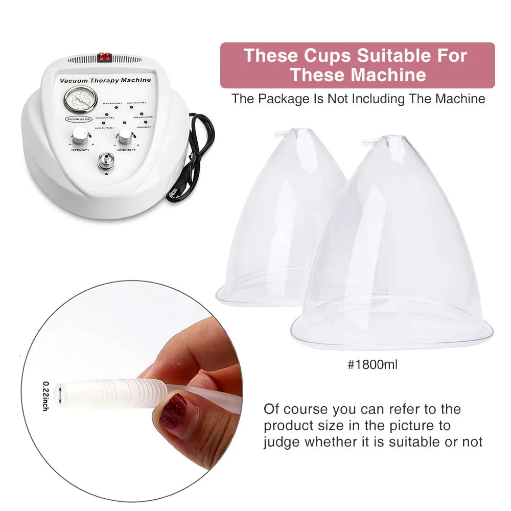 Vacuum Breast and Buttock Enhancement Massage Cups