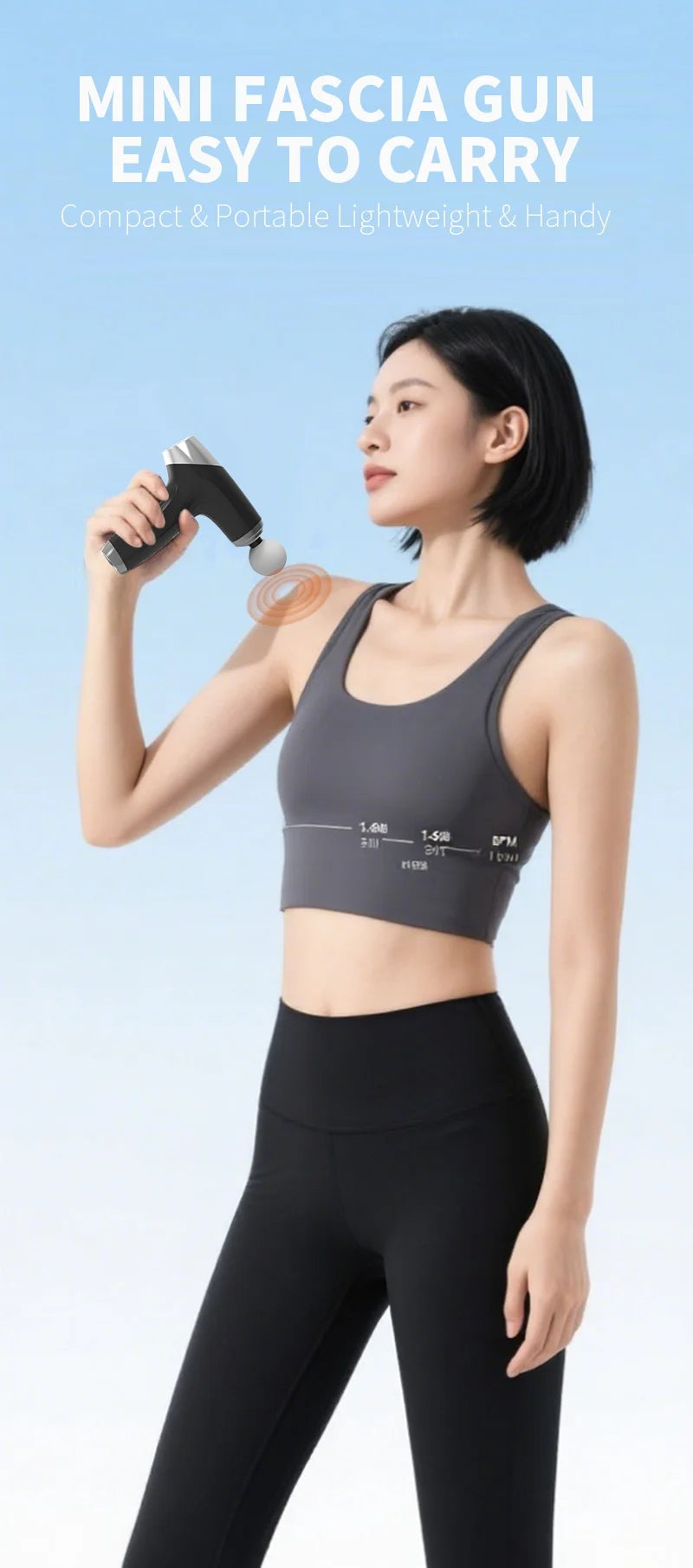 Portable Deep Tissue Percussion Muscle Massage Gun