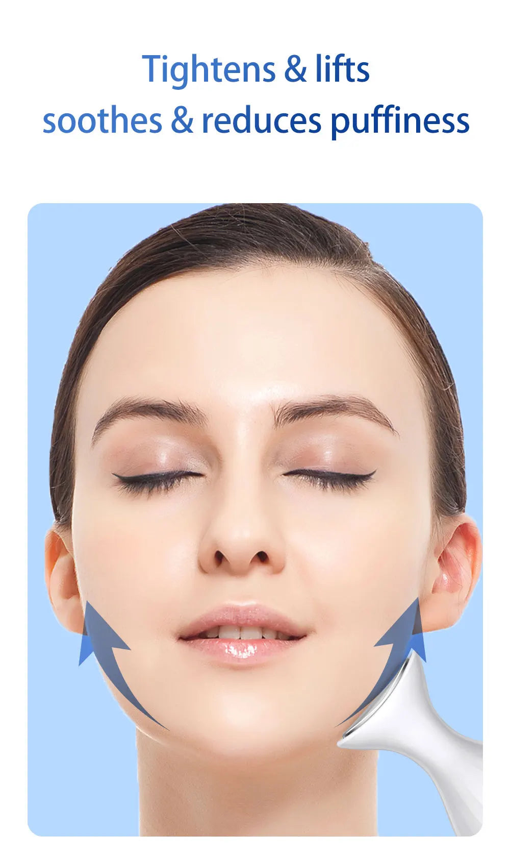Handheld Facial Cold Compress Massager for Skin Tightening