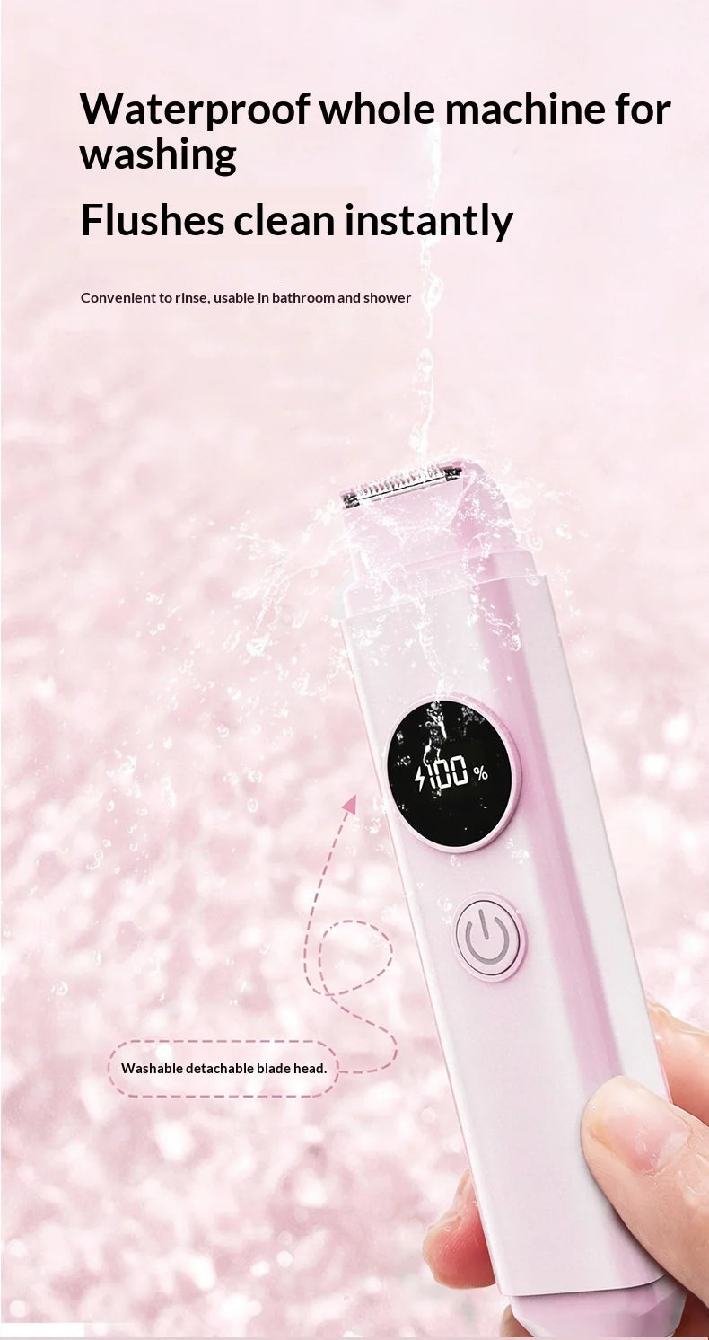 2-in-1 Electric Painless Hair Shaver for Face and Body - 20