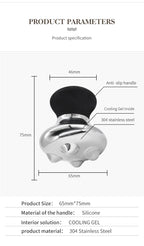 Stainless Steel Mushroom Gua Sha Facial Massage Tool