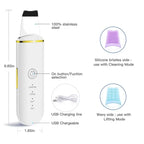 Ultrasonic Facial Skin Scrubber and Pore Cleaner Spatula