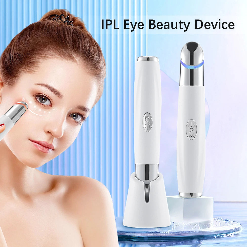 3-in-1 LED Photon Eye & Face Massager for Dark Circles and Puffiness - 7