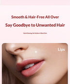 2-in-1 Electric Painless Hair Shaver for Face and Body