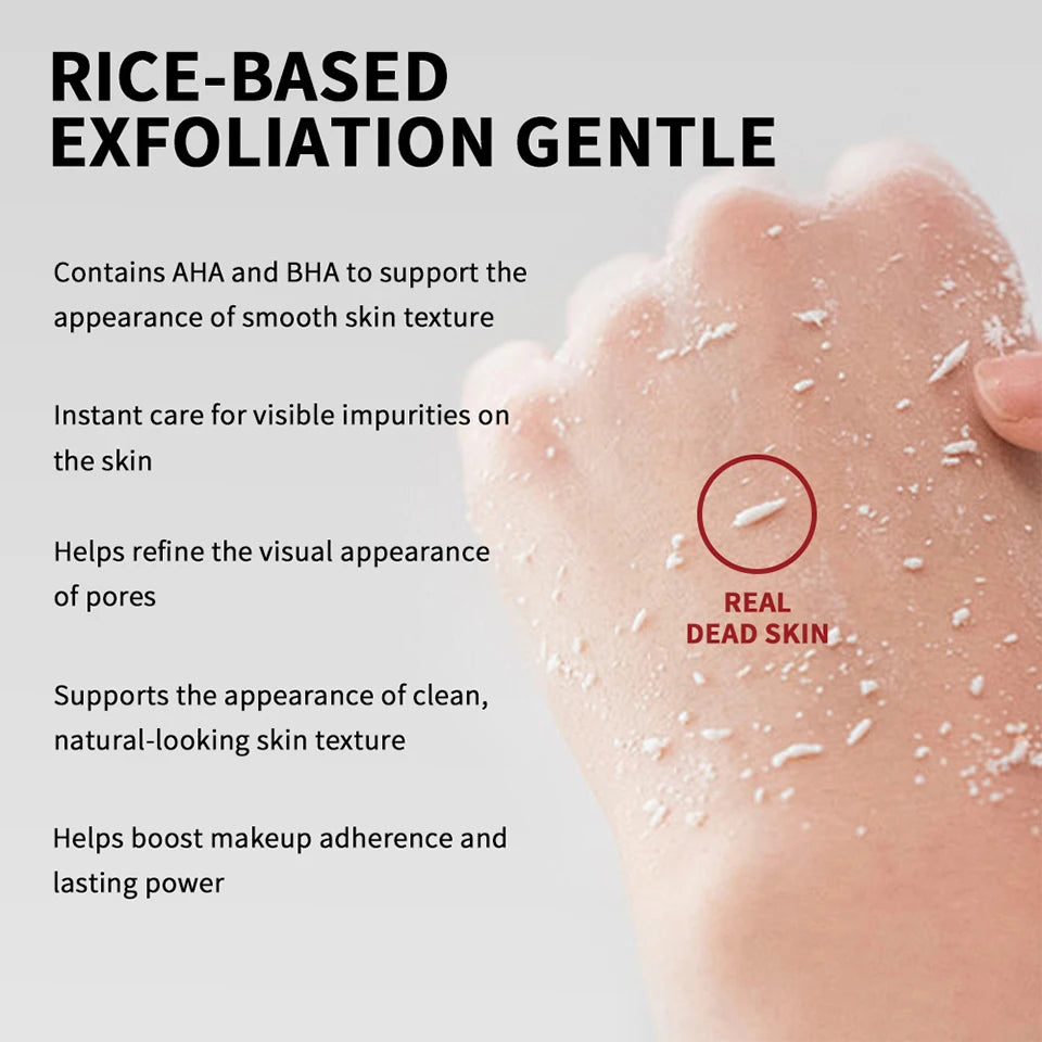 Rice Exfoliating Peeling Essence for Deep Pore Cleansing