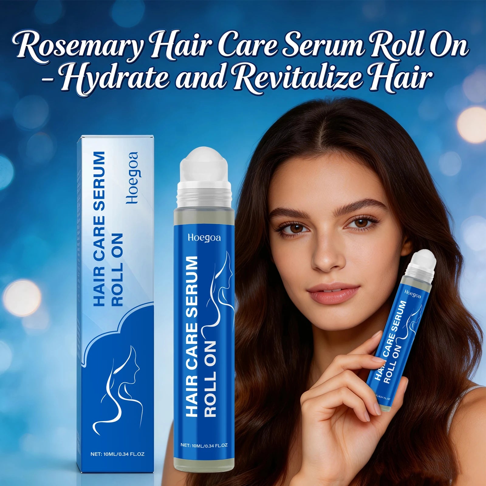 Rosemary Scalp Nourishing Hair Growth Serum Roller - 3