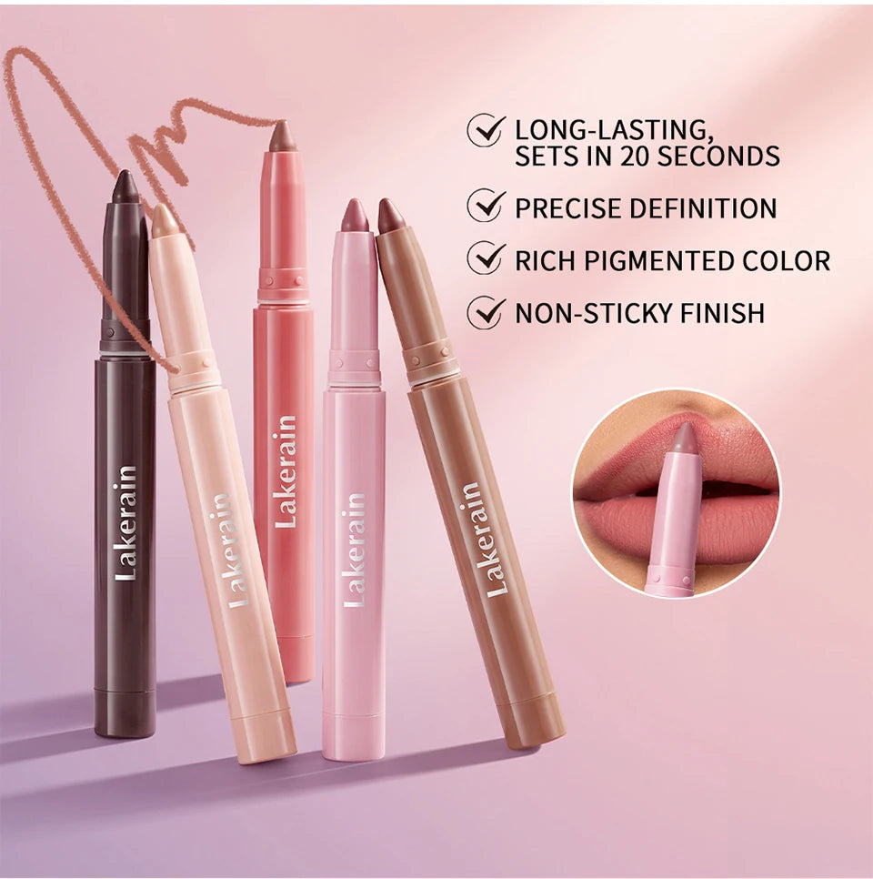 Water-Resistant Matte Lip Contour Pencil - 10