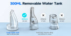 Portable Rechargeable Water Flosser for Teeth Cleaning