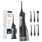 Portable Rechargeable Oral Water Flosser with 3 Cleaning Modes
