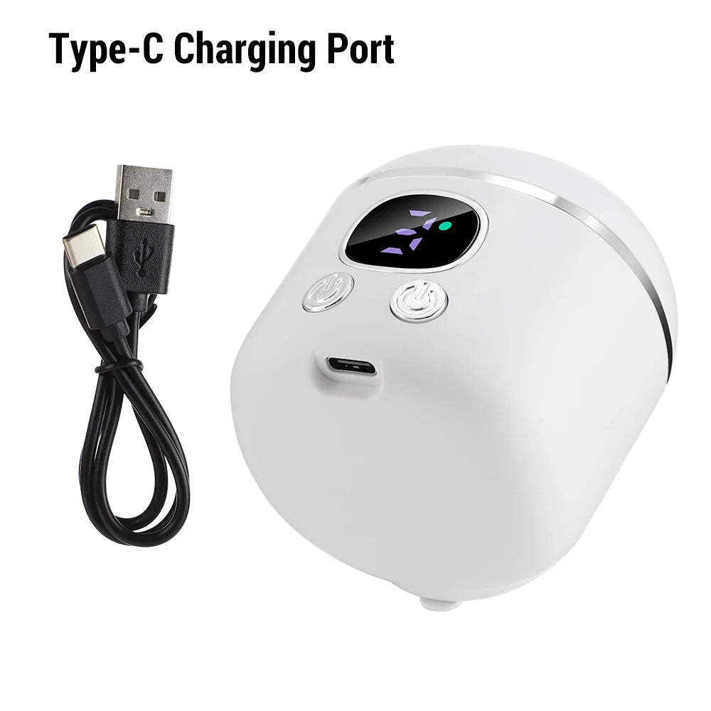 Electric Automatic Nail Clipper with Magnifier and LED Light