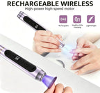 Professional Cordless Electric Nail Drill and UV Lamp Kit