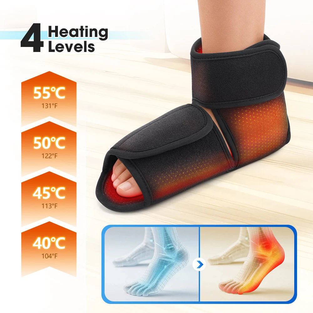 Heated Air Compression Ankle and Foot Massager
