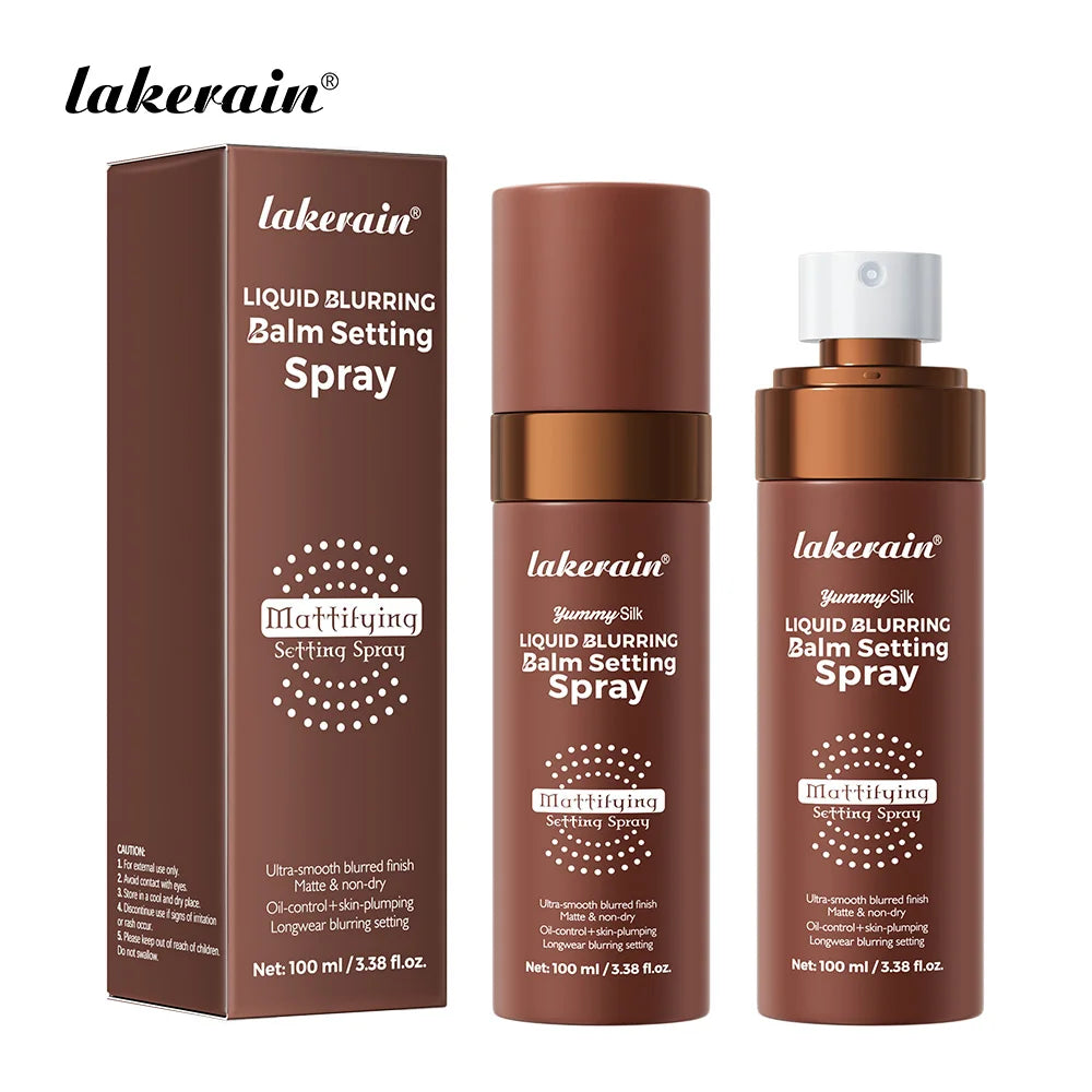 Long-Lasting Oil Control Liquid Blurring Matte Makeup Setting Spray