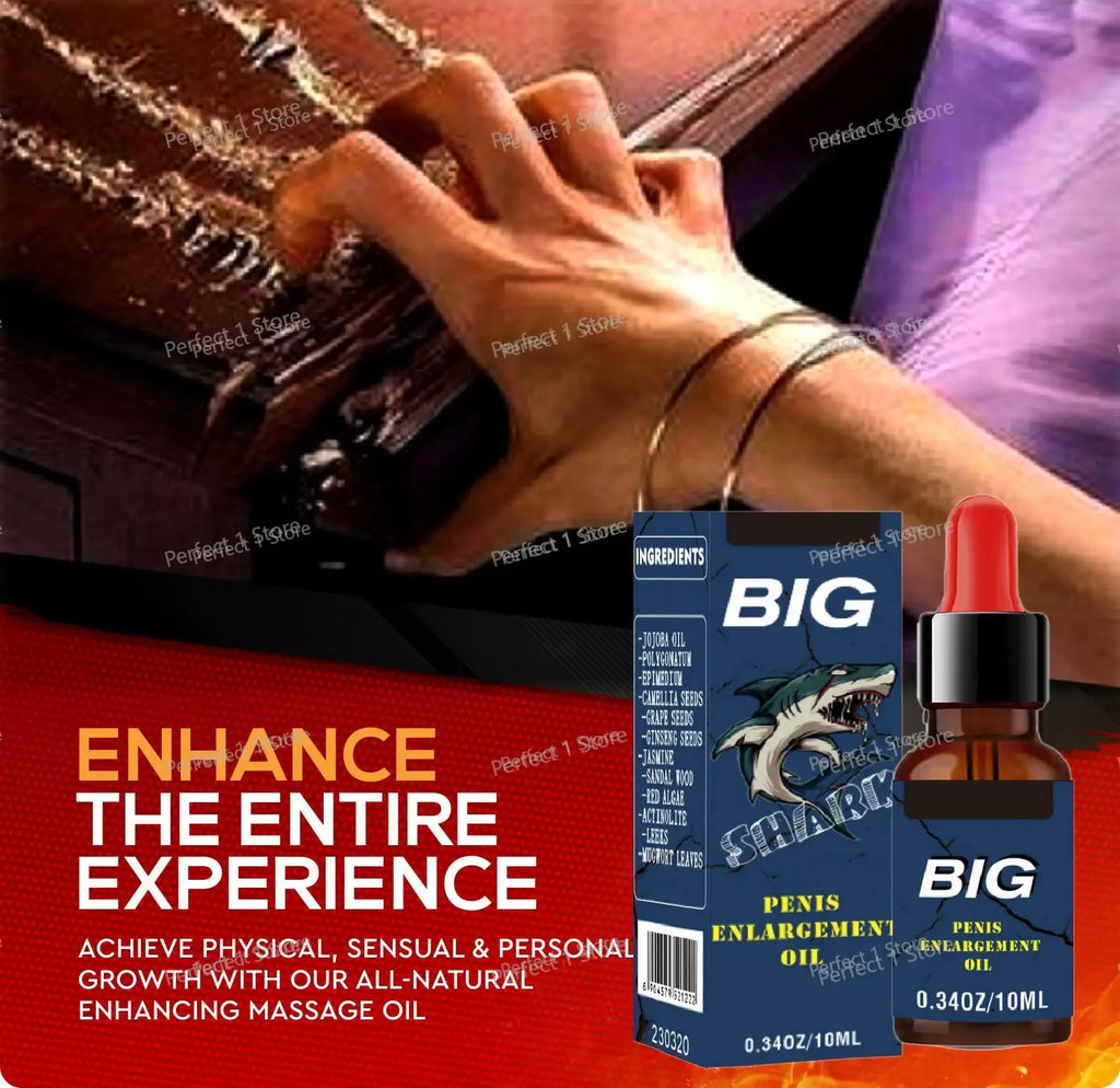 Natural Essential Oil for Men's Vitality and Intimate Wellness