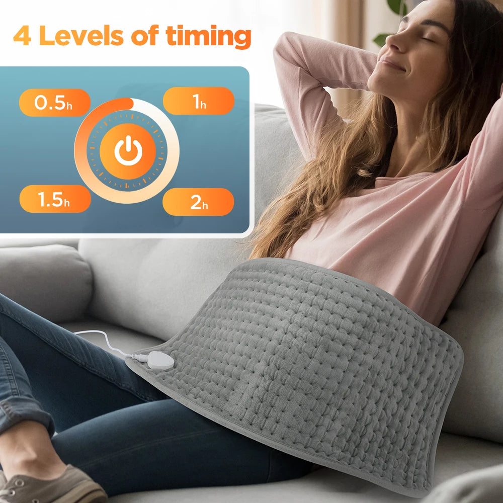 Electric Heating Pad for Back and Body Pain Relief - 4