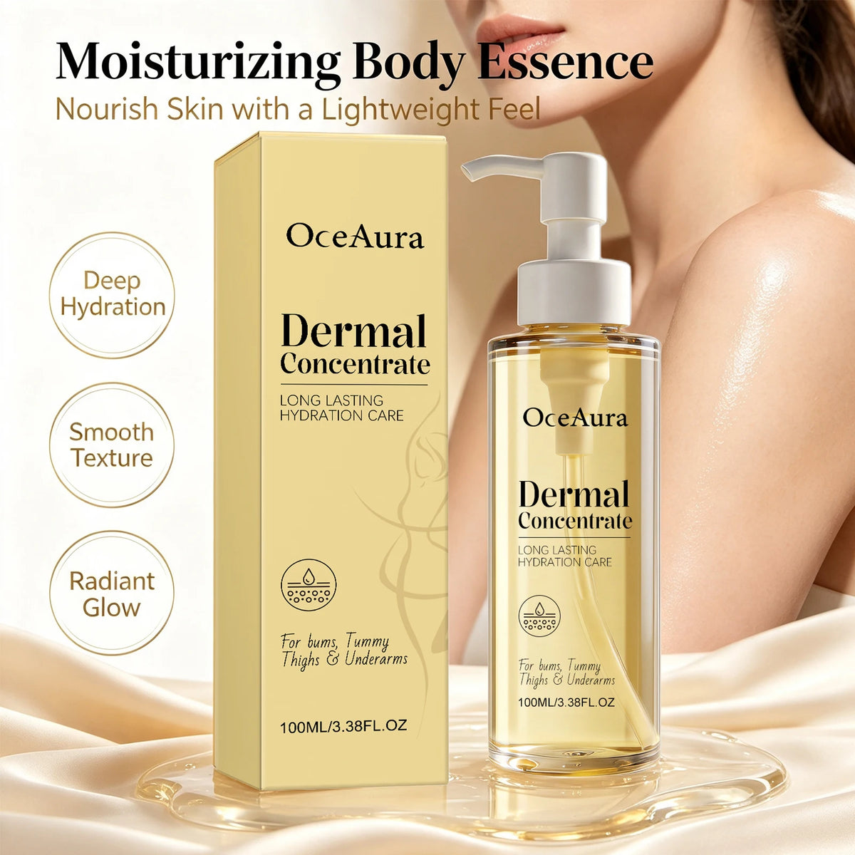 Hydrating Body Serum for Smoothing and Brightening Skin