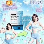 Cooling Body Slimming Gel Patches - 10 Pack