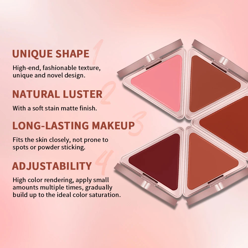 Matte Satin Long-Lasting Cream Blush - 4