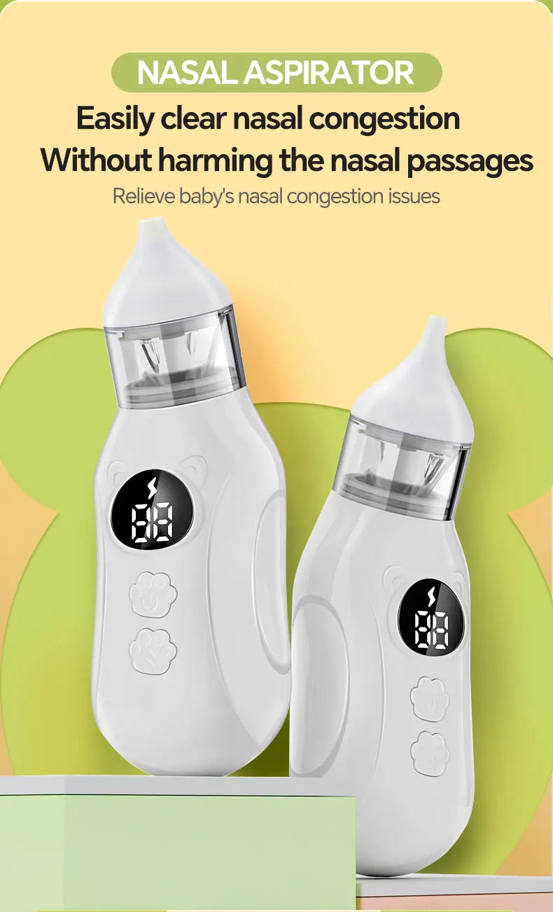 Electric Baby Nasal Aspirator with 9 Suction Levels - 6