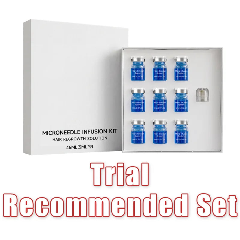 Microneedle Hair Regrowth and Scalp Nourishing Infusion Kit