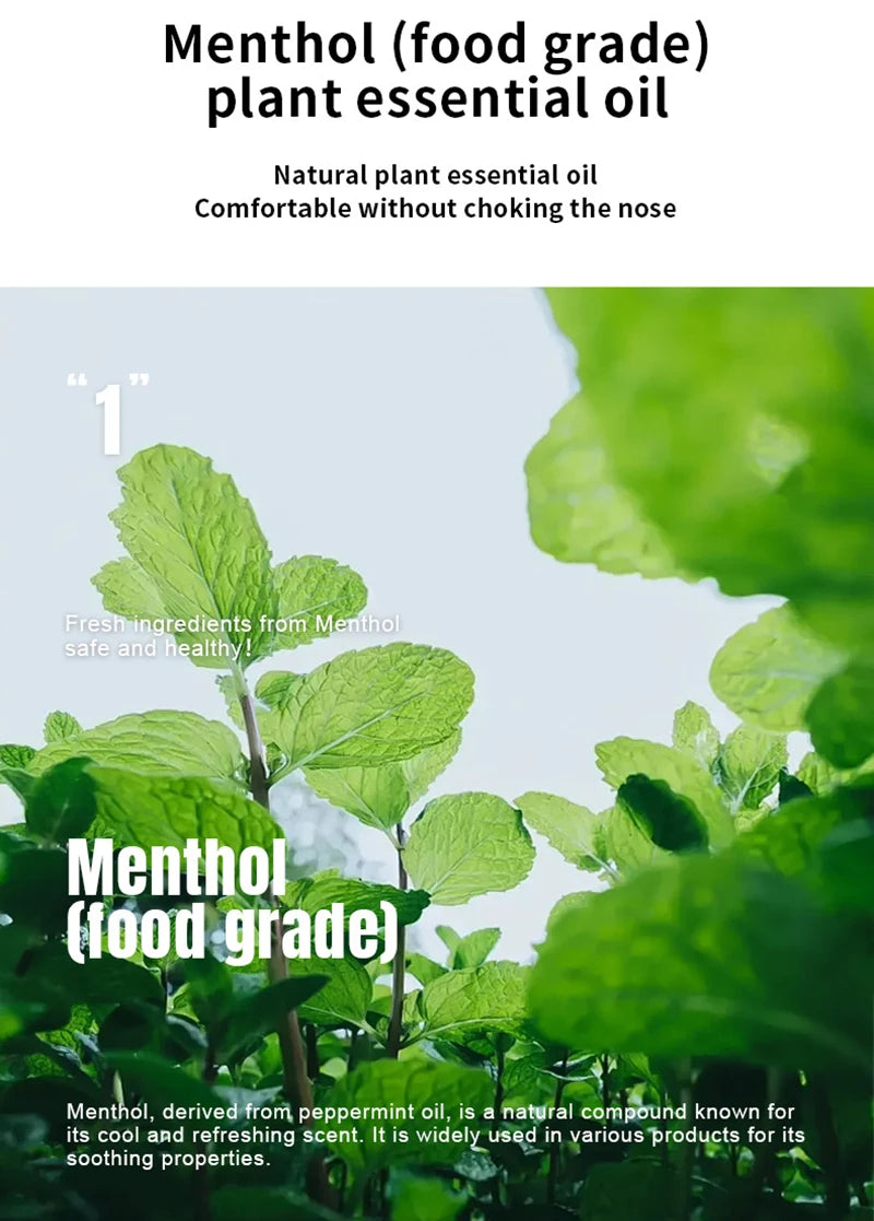 Double-Hole Essential Oil Aromatherapy Energy Inhaler Stick