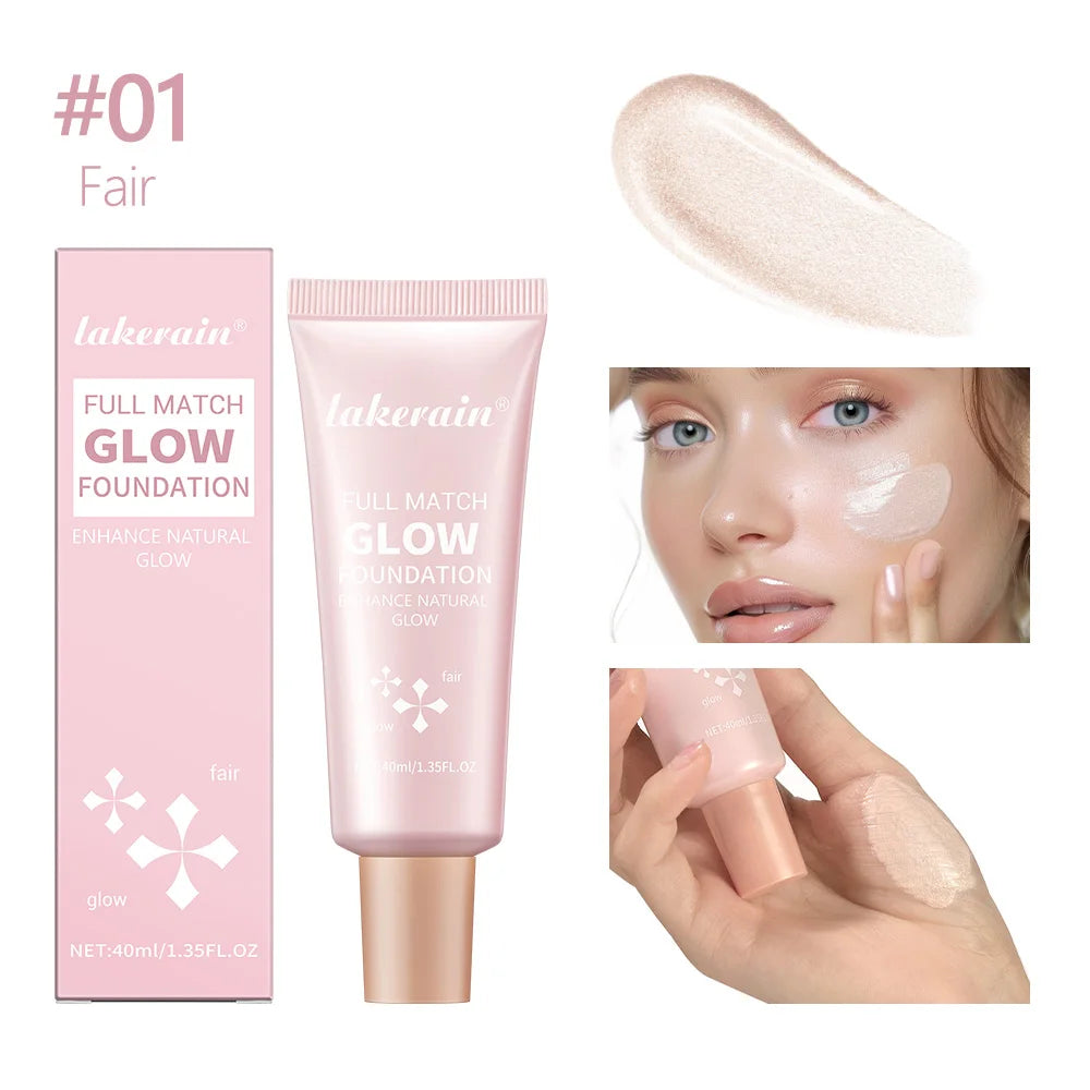 Liquid Illuminating Glow Foundation and Highlighter
