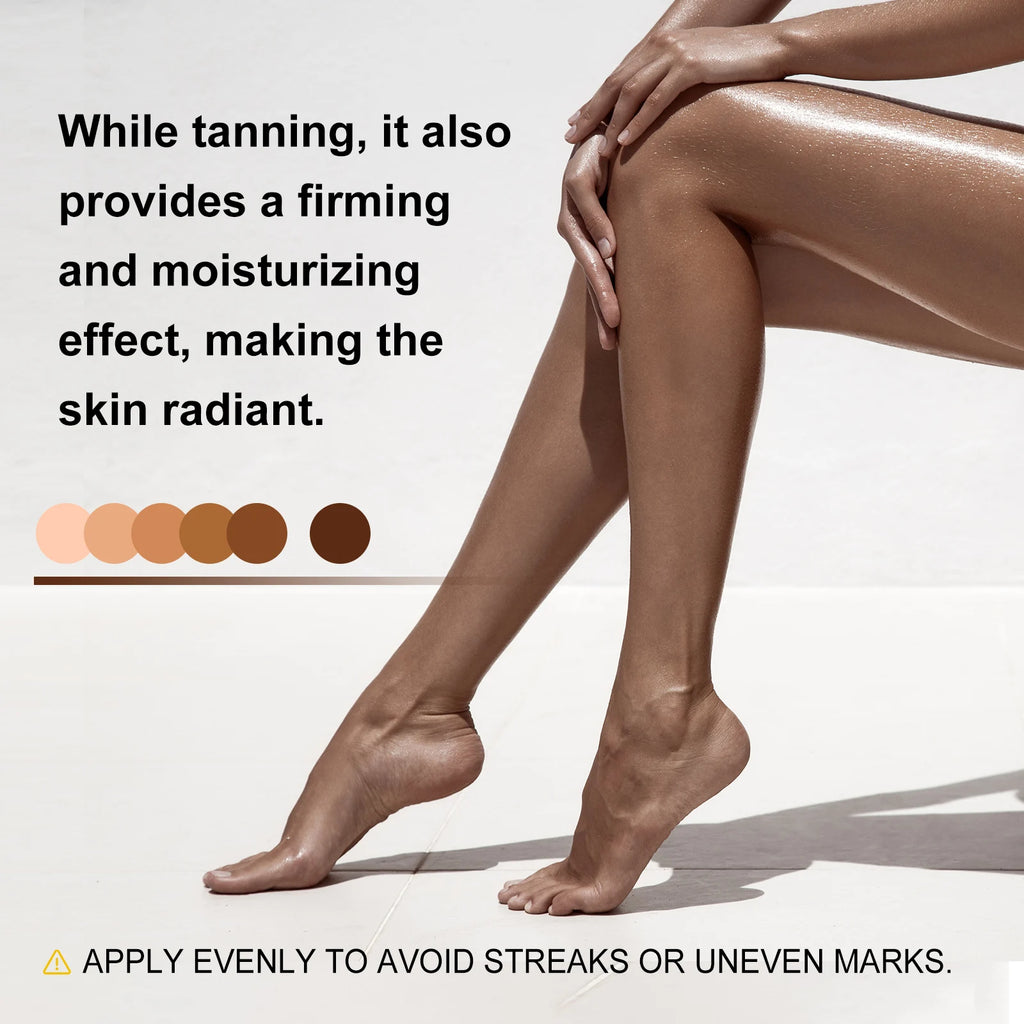 Sunless Self-Tanning Body Spray for Natural Glowing Skin