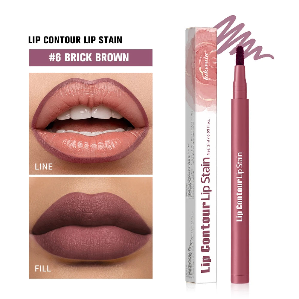 Long-Lasting Dual-Tip Lip Contour and Stain Pencil
