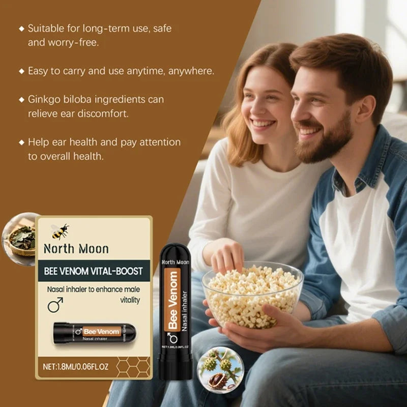 Bee Venom Vitality Nasal Inhaler for Men