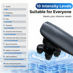 Electric Handheld Percussive Body Massager with 6 Attachments