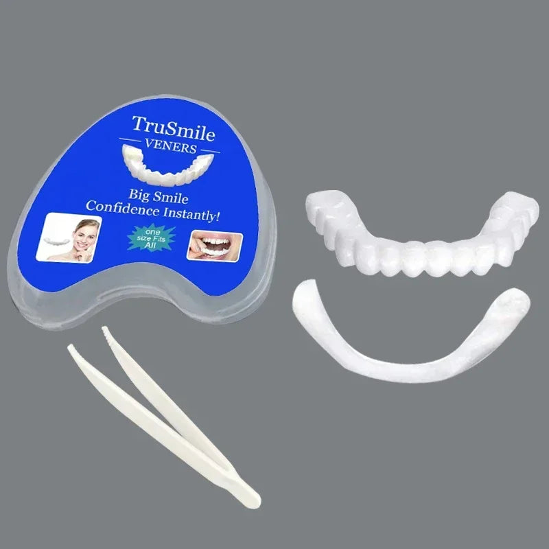 Snap-On Temporary Smile Veneers for Men and Women