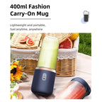Portable Wireless Electric Fruit Blender and Juicer Cup