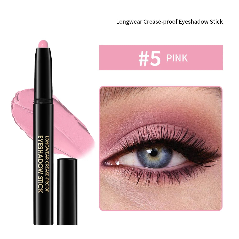 Longwear Smudge-Proof Shimmer and Matte Eyeshadow Pencil