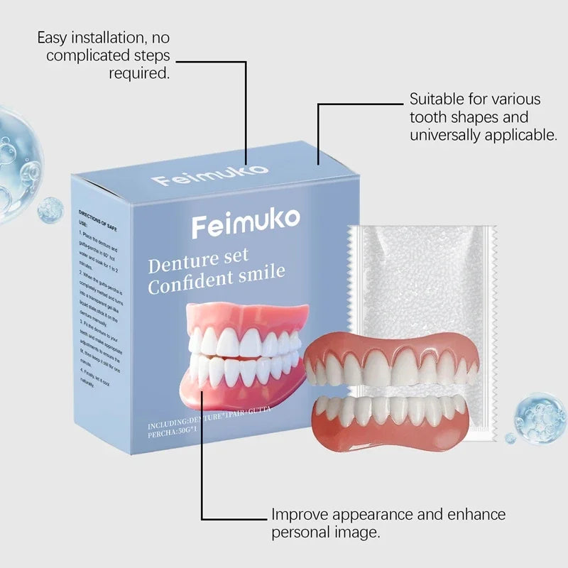 Temporary Cosmetic Denture Set for Instant Smile Restoration - 6