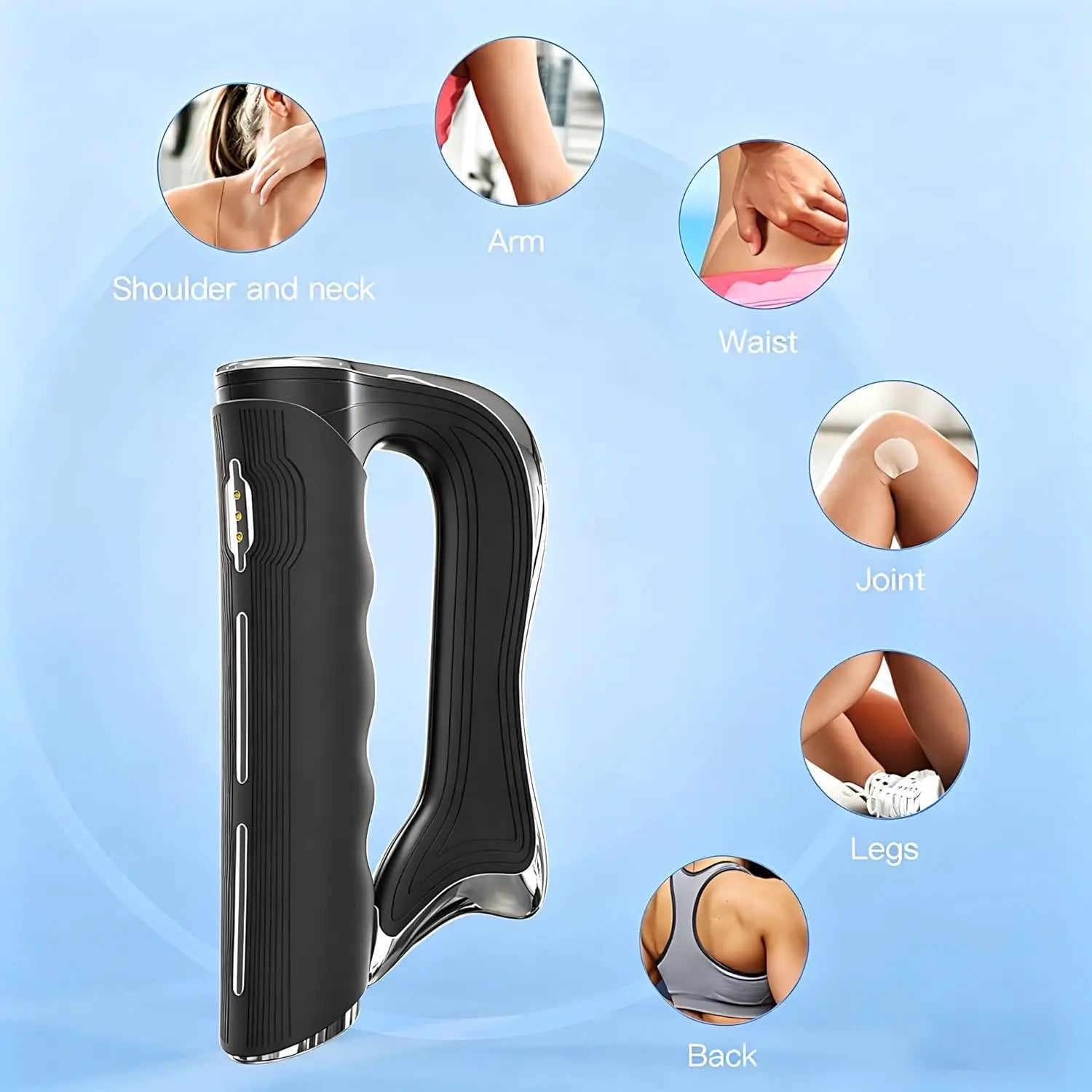 Electric Fascia Muscle Massage Tool for Deep Tissue Relaxation - 3