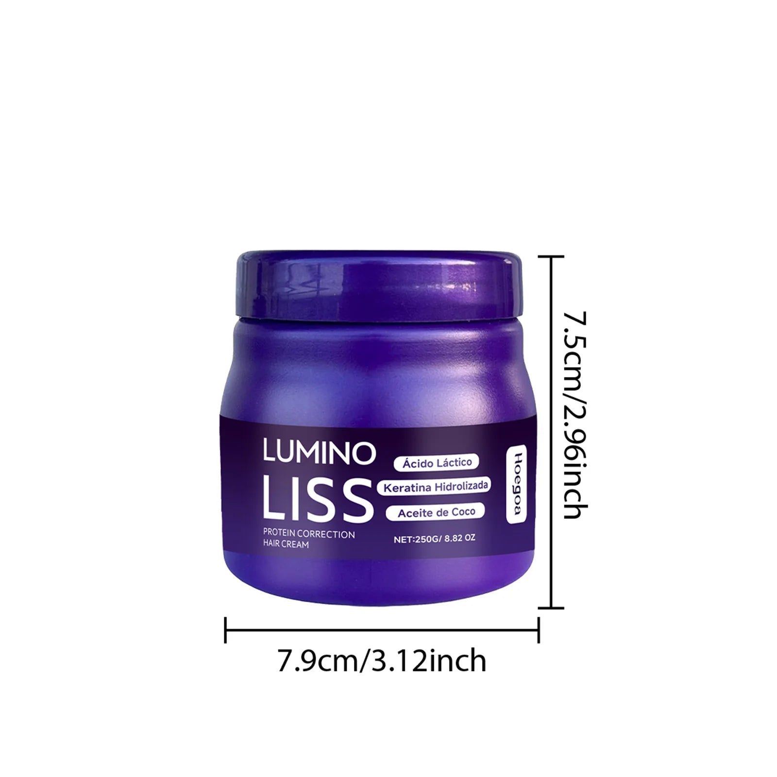 Protein Hair Straightening and Smoothing Repair Cream - 9