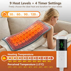Double-Sided Natural Jade Stone Electric Heating Pad