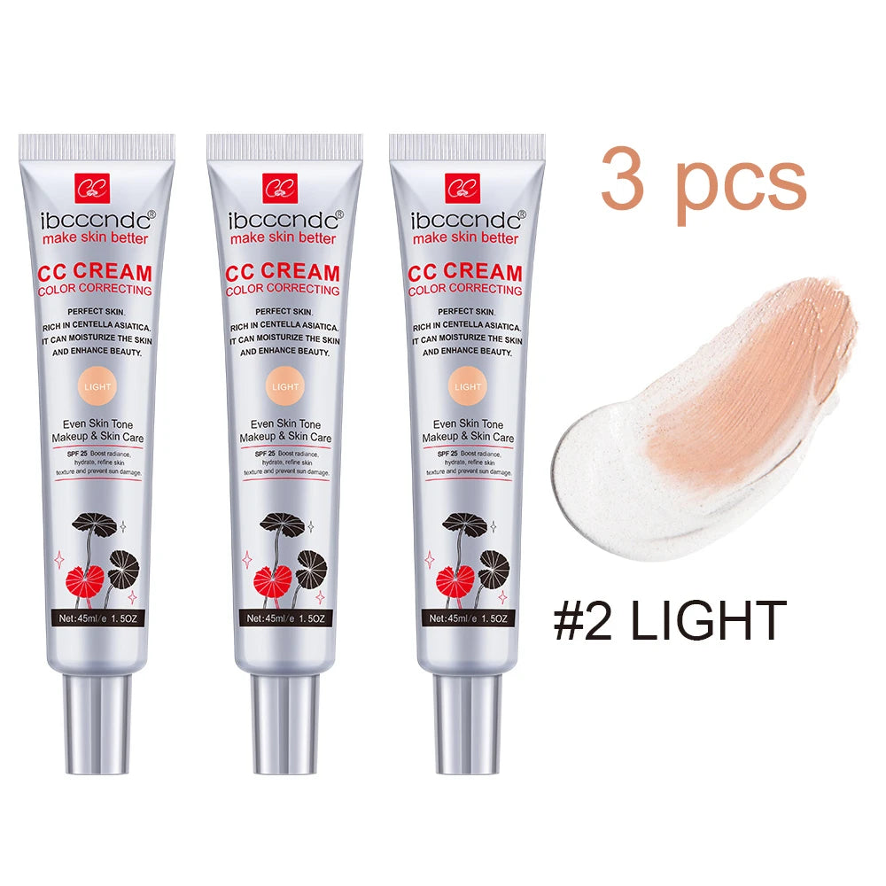 Color Correcting CC Cream Foundation for Even Skin Tone