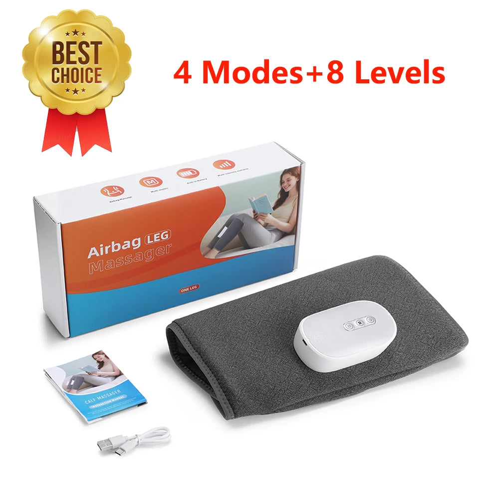 Wireless Air Compression Calf Massager for Leg Muscle Relief - 34