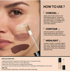 Waterproof Multi-Use Sculpting Concealer for Face