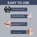 Comfort Fit Flexible Silicone Denture Set for Natural Smile