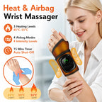 Heated Air Compression Wrist Massager