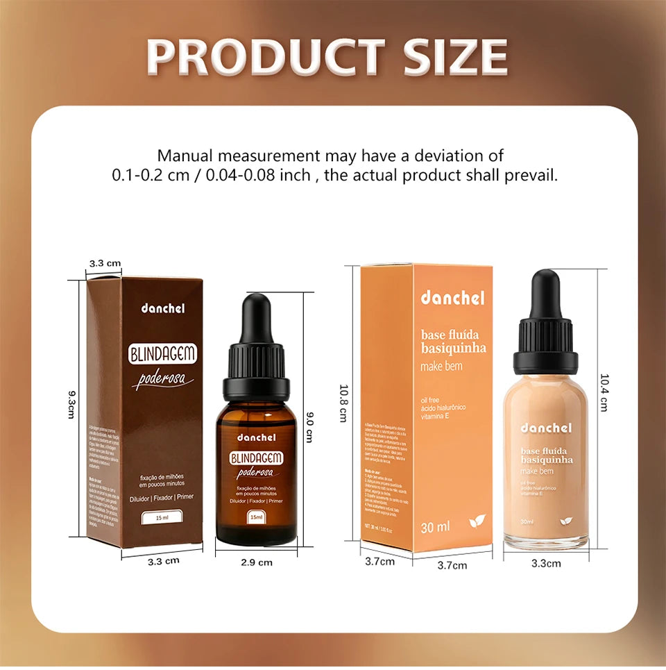 Liquid Foundation and Primer Makeup Set - 13