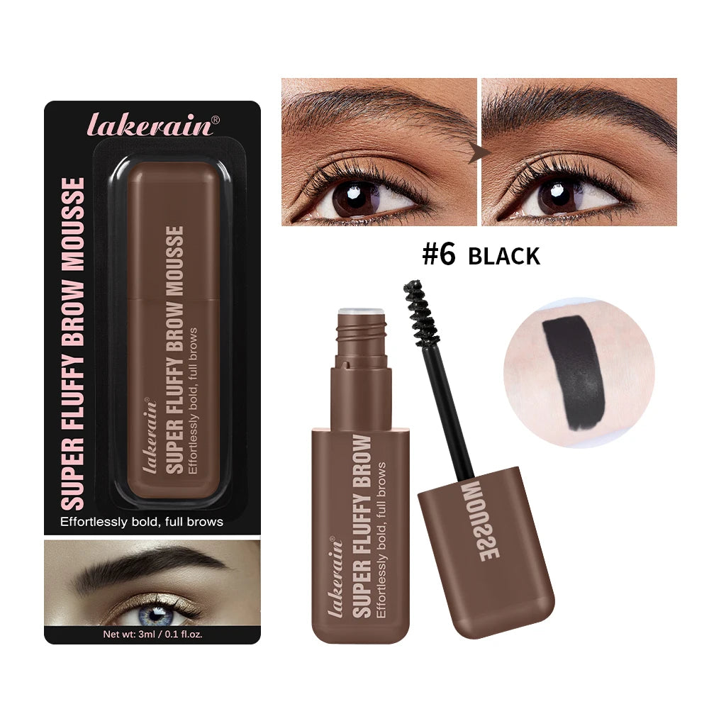 Waterproof Volumizing Eyebrow Mousse for Thick Fluffy Brows