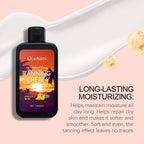 Intensifying Tanning Accelerator Cream for Sunbeds and Outdoor Use