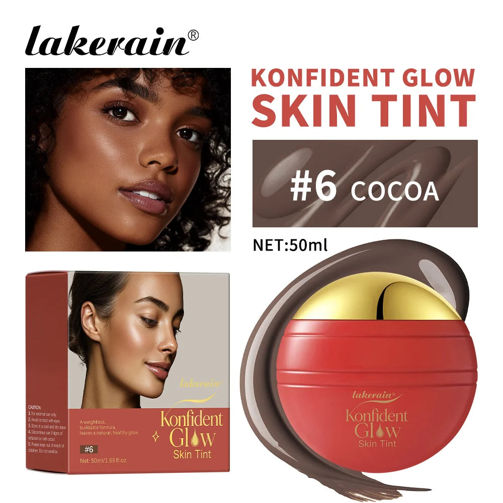 Buildable Glow Skin Tint Foundation for Radiant Coverage - 26