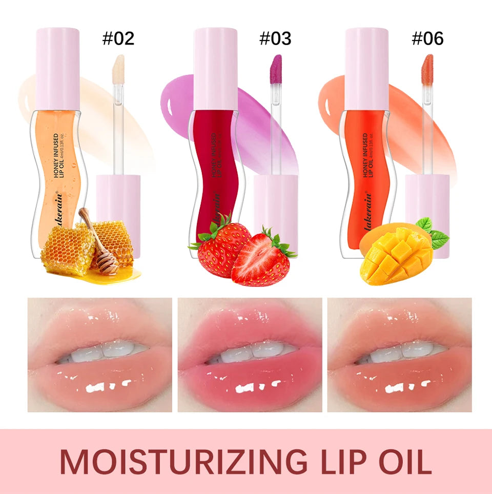 Honey Infused Moisturizing Lip Gloss Oil - 9